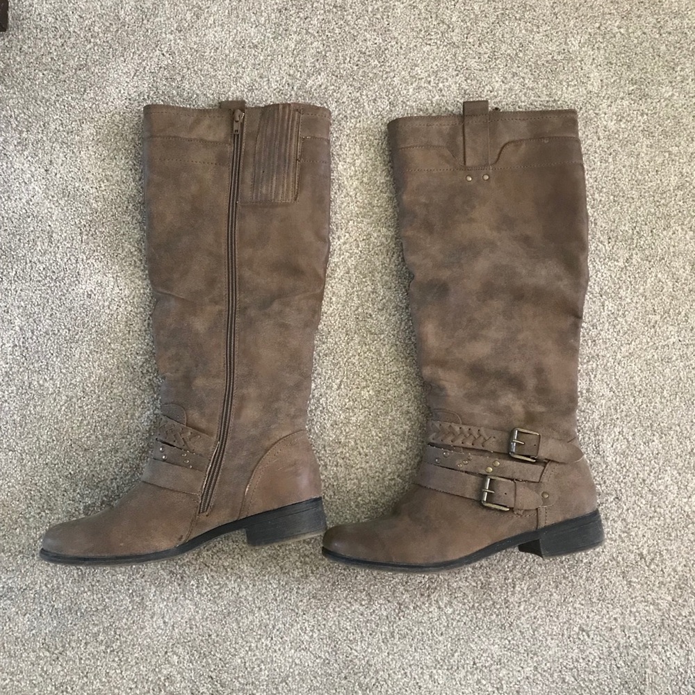 XOXO Knee High Riding Boots